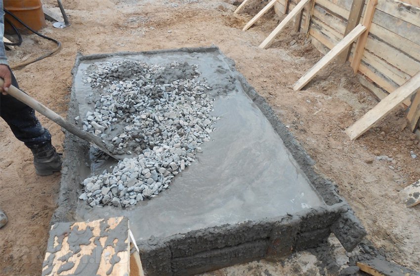 Пропорции бетона на фундамент в ведрах